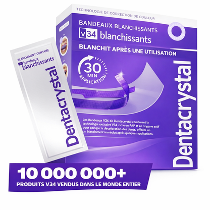 Bandes blanchissantes V34